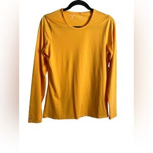 Antigua Bright Yellow Long Sleeve Kids Tee